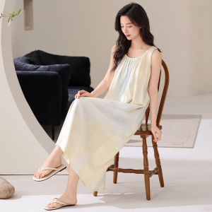Baisina | Padded Cotton Summer Wearable Nightgown