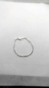 child bracelet silver 3n1 3mm 6" (pambata) 92.5 Italy silver jewelry (TUNAY NA SILVER)
