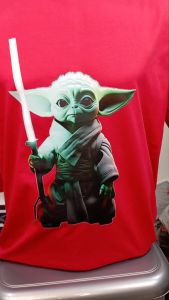 Kaos Pria 3 Dimensi Motif Animasi Yoda Starwars Tshirt Oblong Katun 24s H0228 By Hans & Co