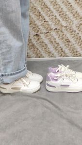 SHOEVO Sepatu Sneakers Wanita Sport Shoes Korea Tali Dewasa Fashion Kets Jalan Santai Casual ST003