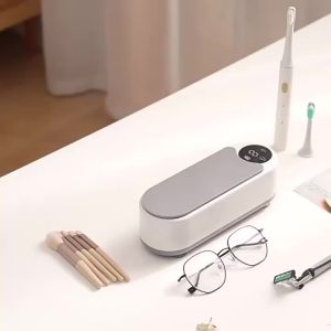 450ml Ultrasonic Cleaner 40kHz High Frequency Portable Cleaning Machine for Glasses Jewelry Watches Dentures Deep Clean Pod Home