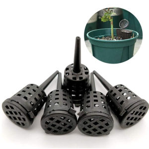 20PCS-Plants Fertilizer Basket Fertilizer Dispenser Kit Mini Plastic Flowerpot Cup With Lid For Plant Growth