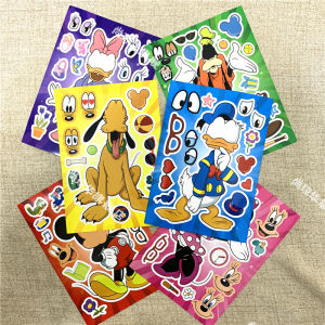 Mickey Mouse Micky Adorable House Duckie Thay Mặt Hình Dán Ghép Hình Thủ Công Cho Trẻ Em Học Sinh Bé Gái Giáo Viên Giáo Dục Mẫu Giáo