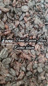 Dark Raisin Kismin 500 gr / Raisin 500gr / Kisimis Murah Kering Merah Hitam Tanpa Biji 500 gr gram