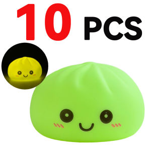 Bandai | 2026 Soft and cute dumpling squishy shaped warm light Luminous night lightSoft Slow Rising Stress Relief