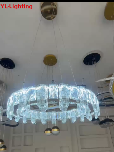 Modern Luxury Bedroom Chandelier Nordic Living Room Crystal Pendant Light New Simple Restaurant Lamp