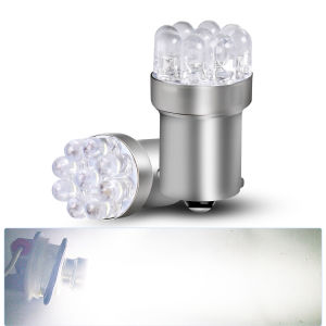 2 ชิ้น Super Bright 12 โวลต์/24 โวลต์ 1156 BA15S P21W S25 G18 R5W 1157 BAY15D P21/5 วัตต์ LED รถหลอดไฟเบรคหยุดที่จอดรถไฟเลี้ยวหลอดไฟ