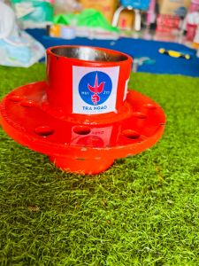 ดุม ดุมเพลา สีส้ม 6207 สูง4.5นิ้ว ตราง้าว หนา ทนทาน รถไถนาเดินตาม ดุม6207 ดุมเพลาดำ