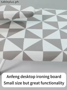 Portable Foldable Table Top Ironing Board with Iron Holder Space Saving Household Ironing Board