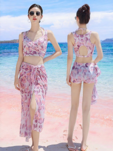 XTEP | Bộ Đồ Bơi Bikini Ba Mảnh Giúp Thon Gọn