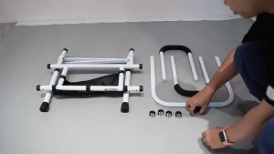 Bed Rails for Elderly Adults with Adjustable Heights & Dual Side Handles Foldable Bed Assist Bar for Fall Prevention Bed Rail for High Bed Frames