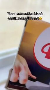 [ HITAM ] PISAU SET HITAM BATU MAIFAN GOOD QUALITY