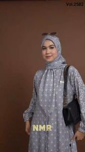 NMR Gamis Marbella Vol 2582-2 (INC HIJAB)