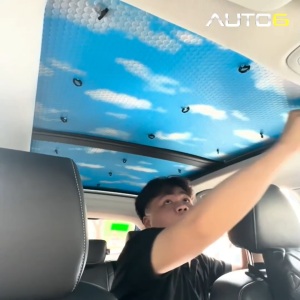 MG ZS: Tấm cách nhiệt cửa sổ trời chống nóng Thiết kế chuẩn form xe ô tô chống tuyệt đối tia UV -AUTO6