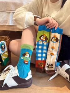 Cute Mushroom Head Dog Socks Full of Energy Graffiti Cartoon Design Cant Resist Judoll No Brand Registered Trademark