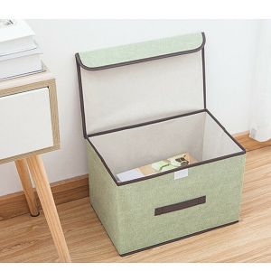 SMALL Foldable Fabric Storage Bin Box Cube Organizer