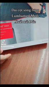 ĐAI CỘT SỐNG LƯNG LUMBAMED BASIC