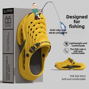 BUYANGSI | Thick Sole Slip-Resistant Breathable Mens Clogs Sandals