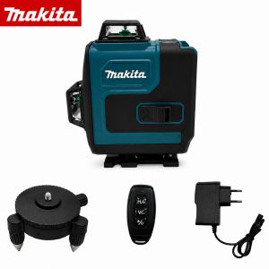 Makita | Makita 16-Line High Precision 360° Horizontal Vertical Green Laser 3D-4D Horizontal Wall-Mounted Portable Power Tools No Battery