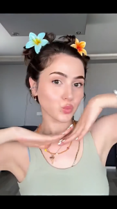 Jepitan Rambut Bunga Hawaii 8cm – Hair Clip Motif Bunga Cantik Warna Warni