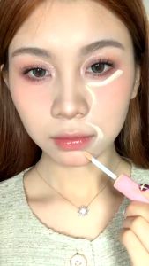 PINKFLASH Breathable Liquid Concealer Tahan Lama Natural Matte 5 Warna