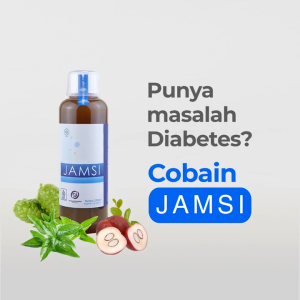 Jamu Herbal Diabates JAMSI 100 ML Penurun Gula Darah