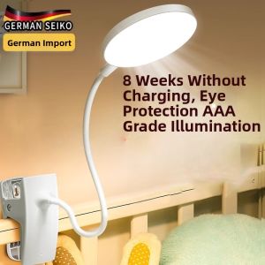 KUWUBIANJING | Eye-Protecting Study Clip Light for Dorms Bedrooms