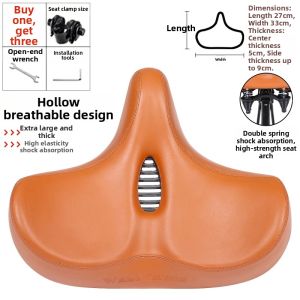 West Biking | Wide Thickened Comfortable Bicycle Seat
