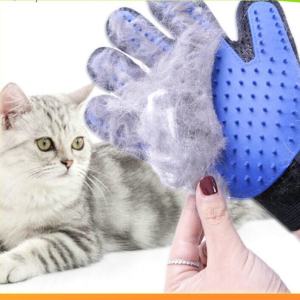 Pet Grooming Glove ถุงมือ แปรงขน ขนแมว ขนสุนัข มี 2 สี แปรงขนสุนัข หวีขนแมว หวีขนสุนัข