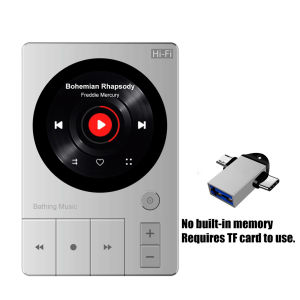 Bluetooth 5.3 MP3 Player HiFi Lossless Sound DSD256 ES9018 DAC 1.5 Inch IPS Touch Screen 45H Playtime Metal Body Portable Player
