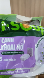 COMBO 6 Túi Canh Khoai Mỡ Chay sấy thăng hoa ISOUP khách chọn phân loại