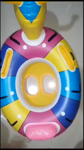 Ban Pelampung Kolam Renang Anak Dengan Pegangan Motif Semut Lucu