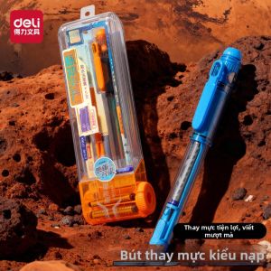 deli | Ink Energy Compartment Pen Steel Pen for Beginners Students