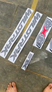 Bộ tem dán xe ô tô FORD RANGER WILDTRACK tem decal Dán xe ô tô bán tải cao cấp