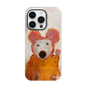 L906 Greeting Mouse for Iphone15 Apple 16pro Phone Case 14plus Drop-Resistant 13 Promax12 Niche Art No Shell Twinning Two-in-One Film Soft Case 15pro Case