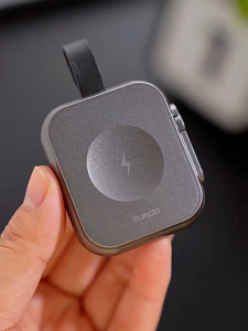 1200mAh SuperMini Magnetic Wireless Powerbank Fast Charging for iwatch Portable Magnetic Power Bank for Samsung smart Watch