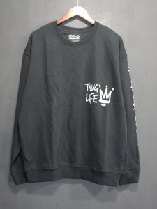 ผ้าฝ้ายถักเสื้อกันหนาวสําหรับผู้ชายและผู้หญิงหลวม Fit สไตล์ลําลองฤดูใบไม้ผลิฤดูใบไม้ร่วงขนาดใหญ่แฟชั่น Pullover