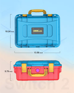 DEVASO | For Switch 2 Storage Bag NS2 Host Full Set Storage Box Large Capacity Suitcase Hard Box Pressure resistant and Drop proof