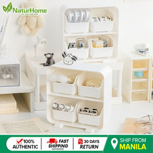 NaturHome Storage Box Slanted Drawer Style 4/9 Grids Office Pen Student Stationery Storage Drawer Organizer