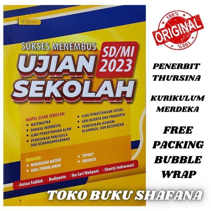 Buku Sukses Menembus Ujian Sekolah 2023 SD/MI Plus Kunci Jawaban PDF ...