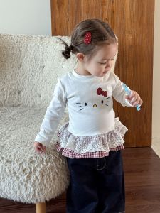 ชุดเด็กผู้หญิงฤดูใบไม้ผลิและฤดูใบไม้ร่วง ชุดเด็กแฟชั่น Dopaamine ชุดเด็กฤดูใบไม้ร่วงใหม่ ชุดเด็กผู้หญิง ชุดเด็กผู้หญิง