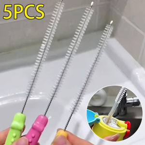 5Pcs Multifunctional Flexible Straw Cleaning Brush Long Thicken Straw Brush for Straw Cups Water Bottles Sippy Cups