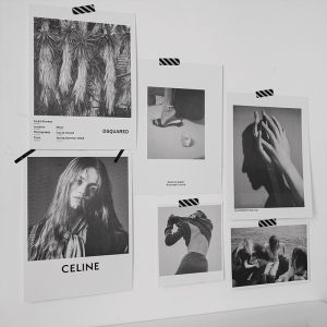 American Retro Magazine Poster Card Wall Sticker Room Decorative Wall Decal Bedroom Flaw Concealing Wall Paper Nordic Style