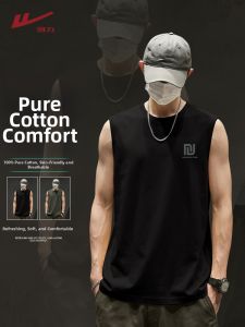 Warrior | Loose Fit Mens Vest Cotton L
