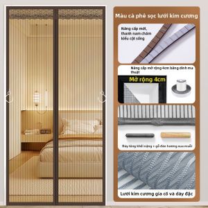 Rèm Cửa Chống Muỗi Tự Đóng Có Dính Từ