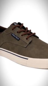 Nautica Mens Classic Lace-Up Boat Shoes Low Top Fashion Sneaker size 8