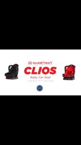 [MYCRS RM150 OFF Incentive Subsidy] Sweet Heart Paris CS12 CLIOS Group 0/1 Car Seat with One-Hand Adjustable 4 Level Reclining Position
