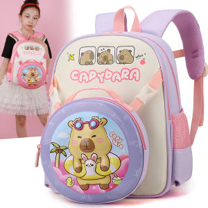 New Fun Kindergarten Backpack for Boys And Girls Aged 3-6 Pre-School Bag Spine Protection Dual-Shoulder Bag Reduced Burden
