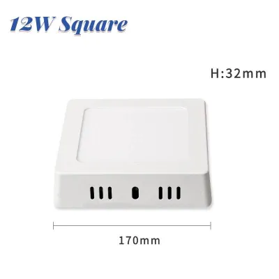 [Local Seller] LED Ceiling Surface Mounted Downlight LED Panel Light Square Round