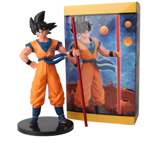 Bandai | Hot Dragon Ball Son Goku Super Saiyan Anime Figure 16cm Goku DBZ Action Figure Model Gifts Collectible Figurines for Kids